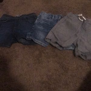 3 pair of shorts